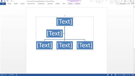 Microsoft Office Organizational Chart Template