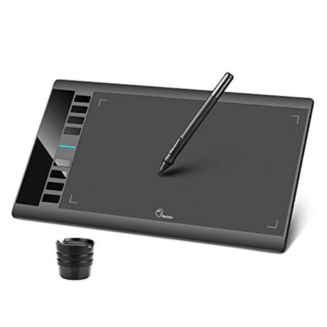 Parblo A610 Graphic Drawing Tablet with 2048 Levels Pressure Drawing Pen, 10x6 Inches Drawing ...