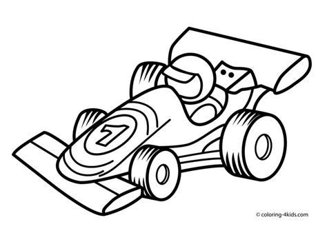 Bildergebnis für rennauto ausmalbilder | Race car coloring pages, Cars coloring pages, Coloring ...