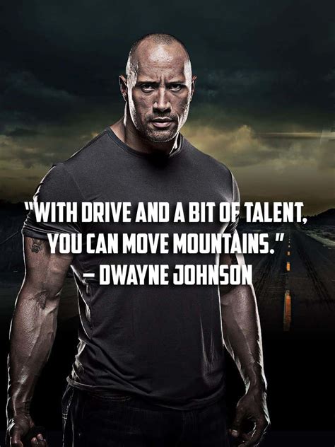 50 Best Motivational Dwayne “The Rock” Johnson Quotes - Unfinished Success