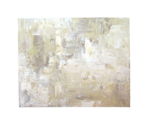 White Abstract Painting Large Acrylic Wall Art by PrchalArtStudio