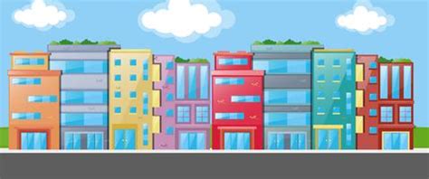 Apartment Building Clipart Vector Art, Icons, and Graphics for Free Download