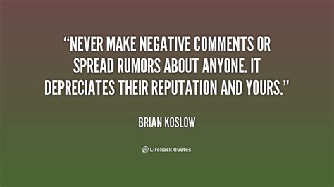 Quotes About Negative Comments. QuotesGram