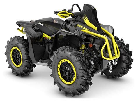 New 2019 Can-Am Renegade X MR 1000R Carbon Black / Sunburst Yellow | ATVs in Massapequa NY