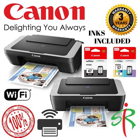 Canon PIXMA E470 All in One Printer with Wi-Fi [NEW STOCKS] | Shopee Malaysia