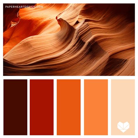 Color Palette: Outstanding Orange — Paper Heart Design