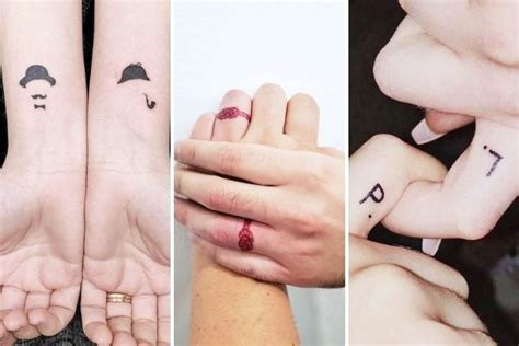 38 Unforgettable Minimalist Matching Tattoos To Get With Your Person