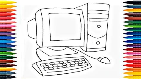 Monitor Computer Drawing With Colour However based on the technology used to make computer