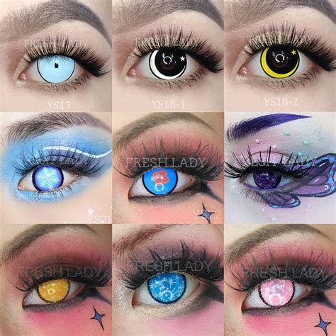 Anime Eyes Makeup Cosplay