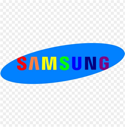 Samsung Logo Blue Background