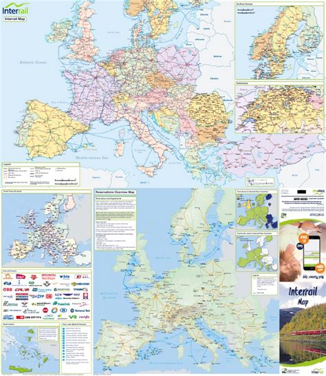 Interrail Railway Map of Europe 2017 | PDF