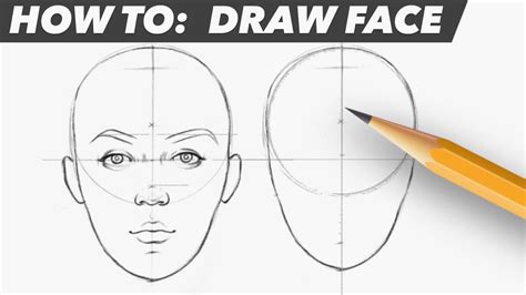 Step By Step Drawing Faces For Beginners