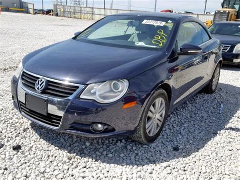 2009 Volkswagen Eos Turbo 2.0L 4 for Sale in Haslet TX - Lot: 33312979 | Salvage & Damaged Cars ...