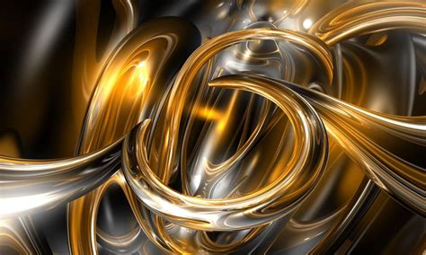 Black and Gold Abstract Wallpaper - WallpaperSafari