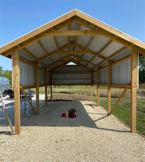 Glory Pole Barn Carport Pretty Carports