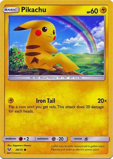 Shiny Pikachu Pokemon Card