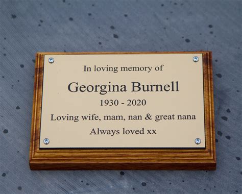 Wording For Memorial Plaques - Letter Words Unleashed