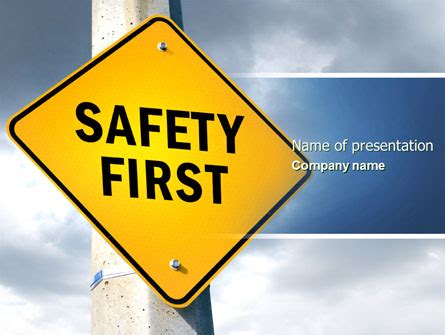 Safety First Presentation Template for PowerPoint and Keynote | PPT Star