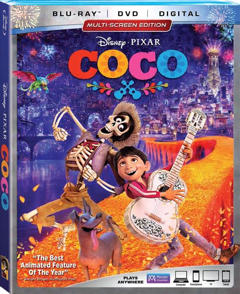 Disney Pixar “Coco” – 4K Ultra HD Blu-ray, DVD, and Digital Review – The Geekiary