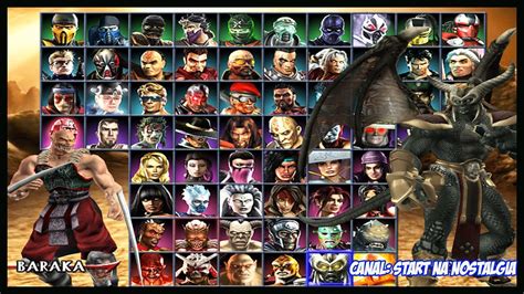 Mortal Kombat Armageddon Characters