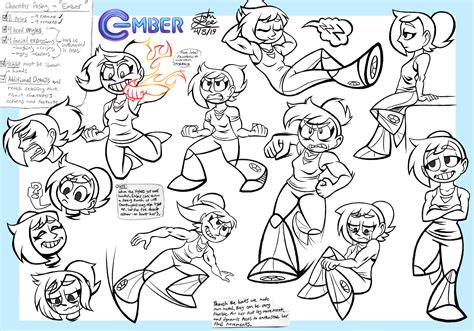 Character Pose Sheet