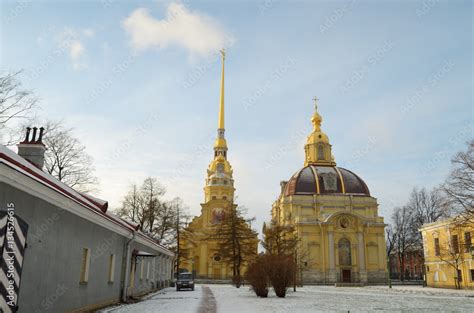 The famous Peter and Paul fortress. Stock Photo | Adobe Stock