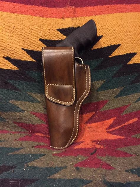 .500 Smith and Wesson holster 4" barrel — Buffalo Brand Leather