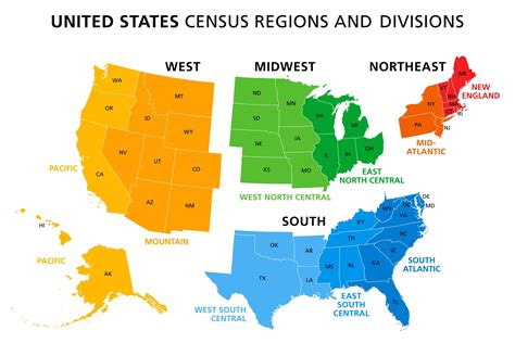 5 US Regions Map and Facts | Mappr (2022)