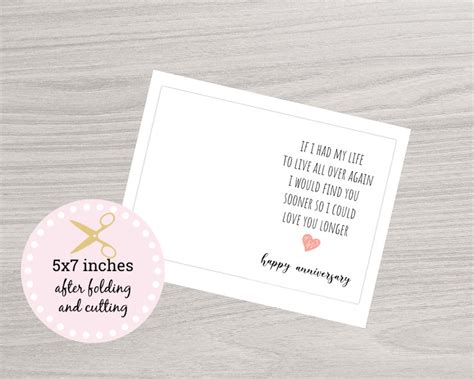 Romantic Anniversary Card Anniversary Card for - Etsy