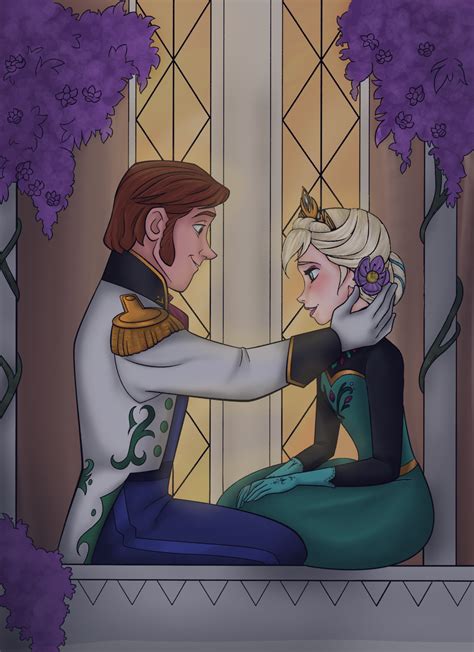 Elsa and Hans - Elsa the Snow Queen Fan Art (39033856) - Fanpop