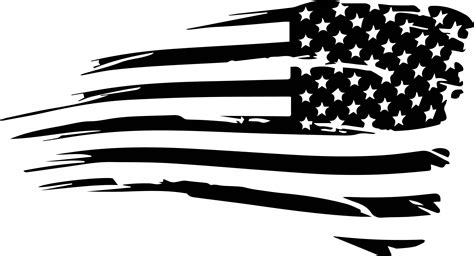 American Flag Vector Black And White at GetDrawings | Free download