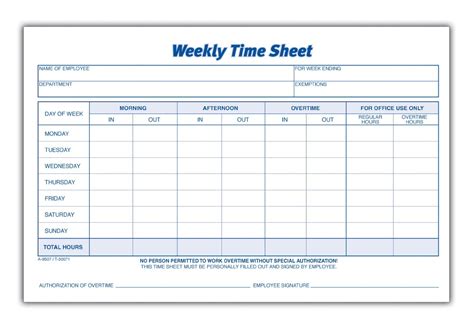 Employee Time Sheets Printable | shop fresh