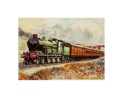 Free Printable Vintage Train Art