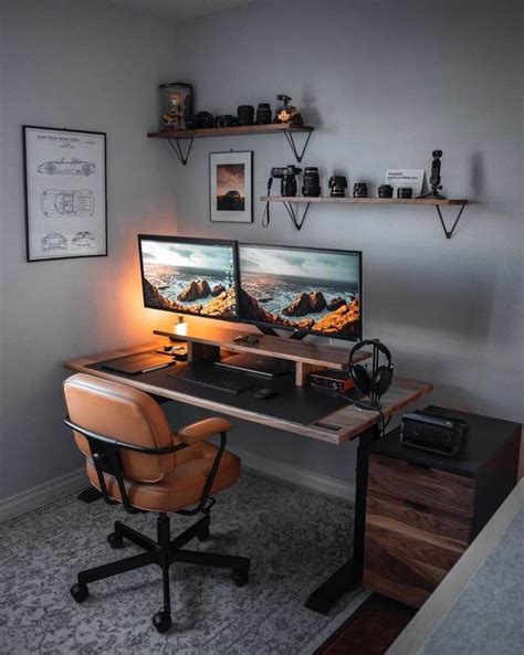 20+ Best Minimalist Desk Setups & Home Office Ideas | Gridfiti | Home office setup, Home studio ...