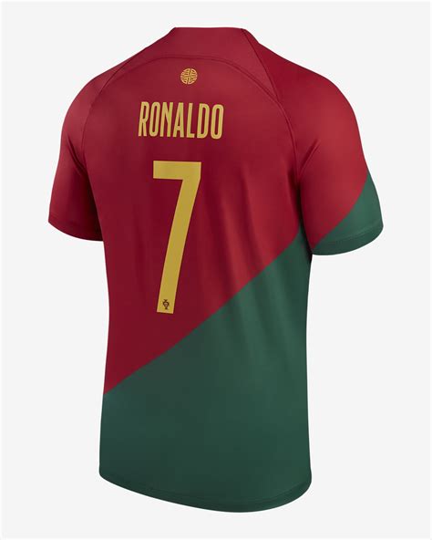 Portugal National Team 2022/23 Stadium Home (Cristiano Ronaldo) Men's Nike Dri-FIT Soccer Jersey ...