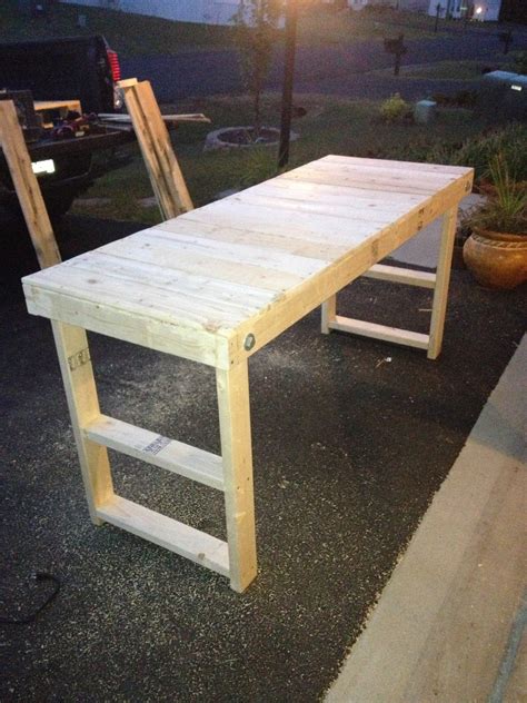 Diy Folding Workbench Plans - Image to u