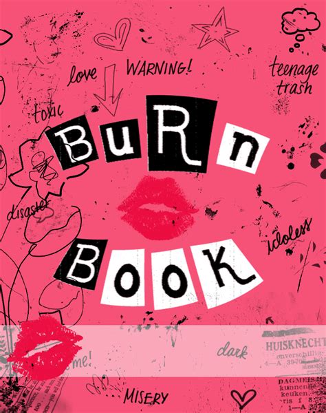 Burn Book Template Canva