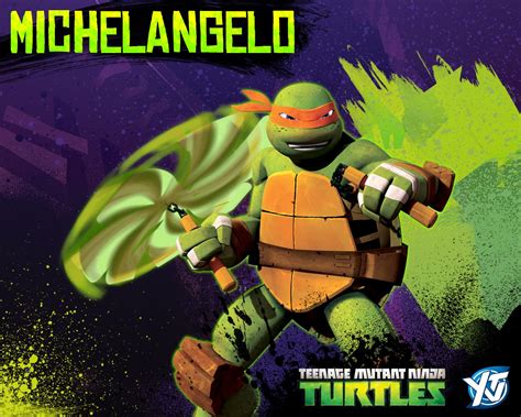 Teenage Mutant Ninja Turtles Michelangelo Wallpaper