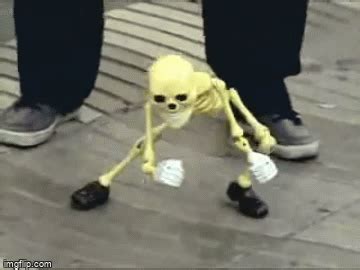 upvote this meme and dancing skeleton will protecc your room tonight - Imgflip