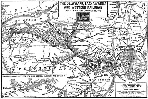 Lackawanna Rail Map