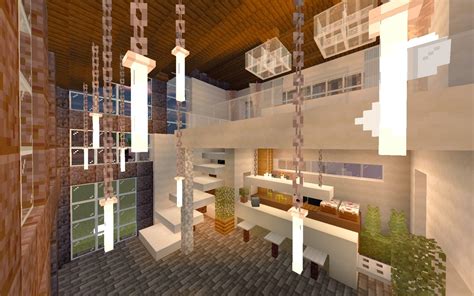 🌃Café interior design, Minecraft☕ in 2022 | Minecraft interior design, Interior design minecraft ...