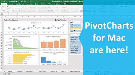 Pivot Charts for Excel 2016 for Mac - Excel Campus