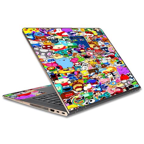 Skins Decals For Hp Spectre X360 15T Laptop Vinyl Wrap / Sticker Collage,Sticker Pack - Walmart.com