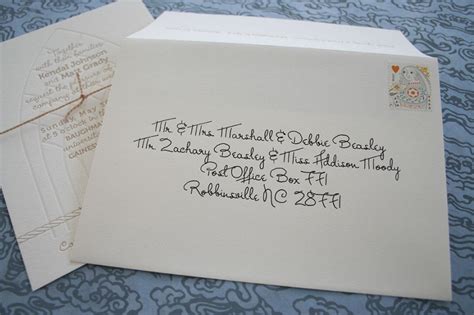 How To Mail Out Wedding Invitations