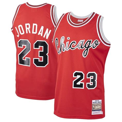 Michael Jordan Chicago Bulls Mitchell & Ness 1984-85 Hardwood Classics Rookie Jersey – Red ...