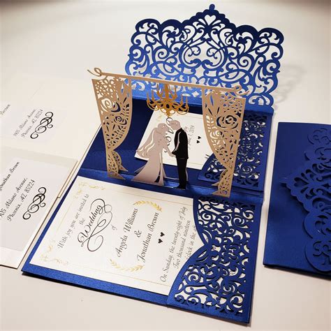 Pop Up Wedding Invitations, 3D Wedding Invitations by TadaCards - The Wedding Invites