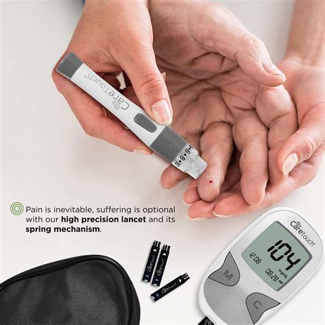 Blood Glucose Monitor Kit - Diabetes Testing Kit with 1 Glucometer, 150 Blood Sugar Test Strips ...