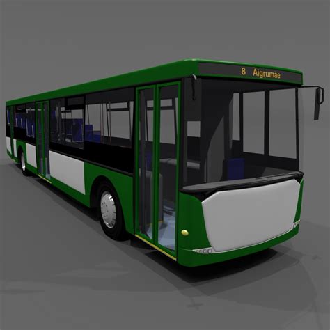 3d bus model