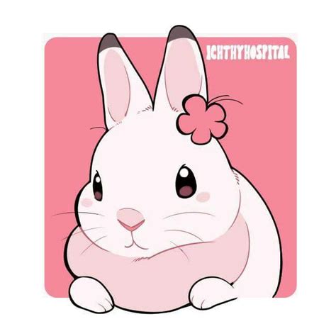 Baby Bunny Cartoon Kawaii Cute Bunny Drawing - Miadam Hagen