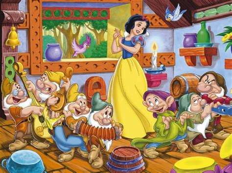 Snow White and the Seven Dwarfs Wallpaper - Snow White and the Seven Dwarfs Wallpaper (6492879 ...